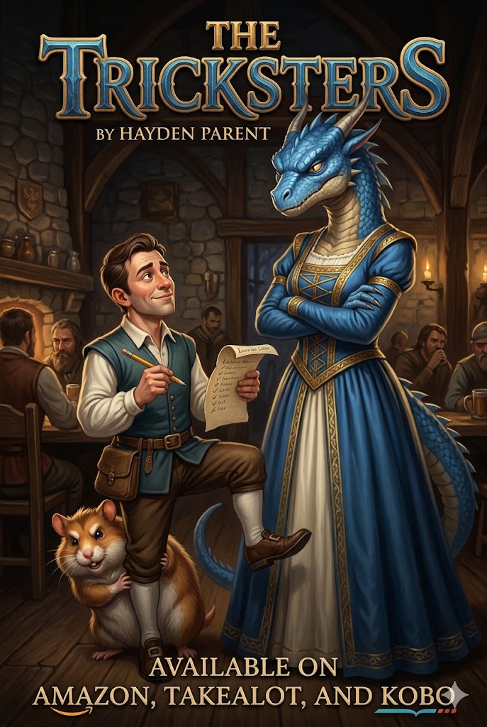 The Tricksters - a fantasy comedy of love and friendship, adventure and sleuthing. For young and older adults alike. 